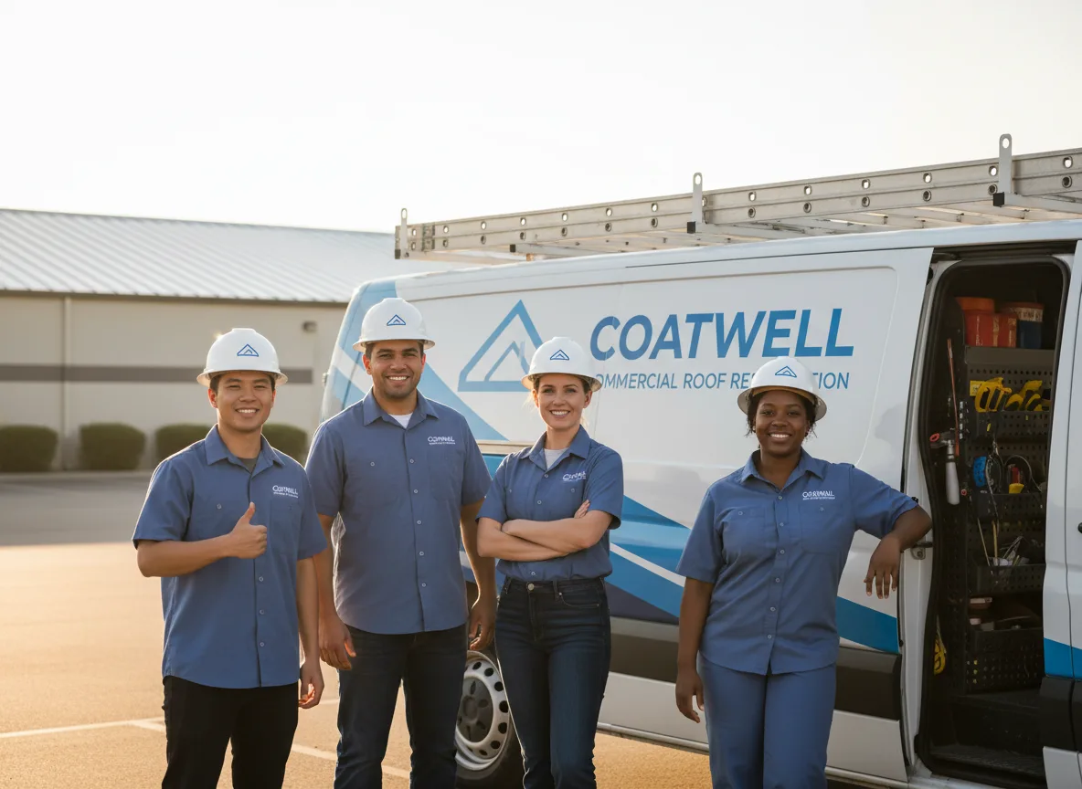 Commercial roof coating company in Tyner, NC